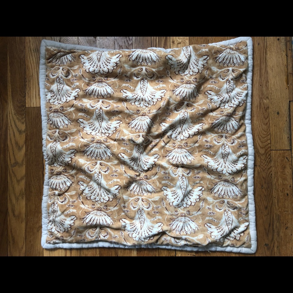 Set of 2 - Threshold Velvet Warm Gold Print Sham